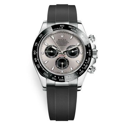 RLX QUARTZ Daytona Oysterflex Silver